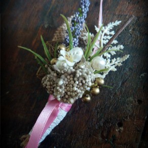 rustic buttonhole